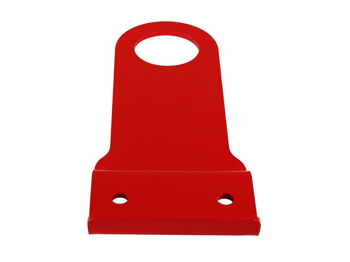 Red aFe CONTROL PFADT front tow hook for C6 Corvette product detail view