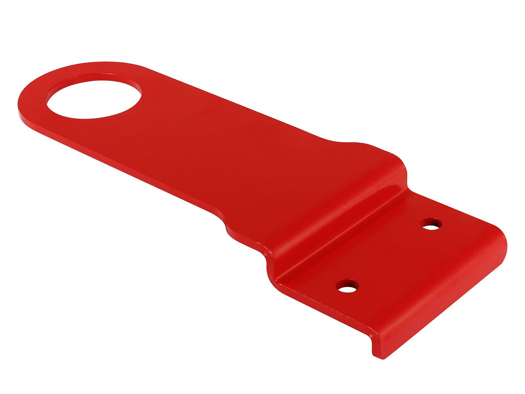 aFe CONTROL PFADT red front tow hook C6 Corvette hardware and product view