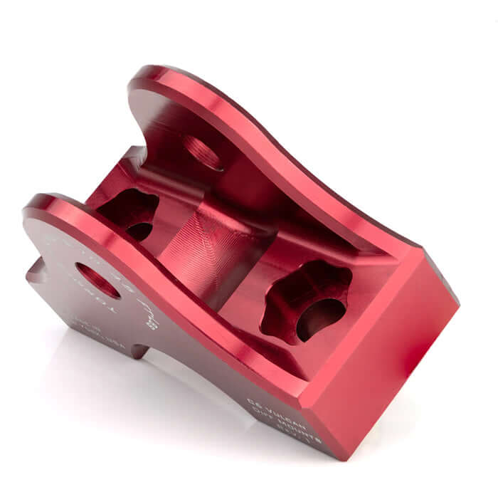 C6 Corvette differential mount hole detail on AMT Motorsport Vulcan mounts 265030