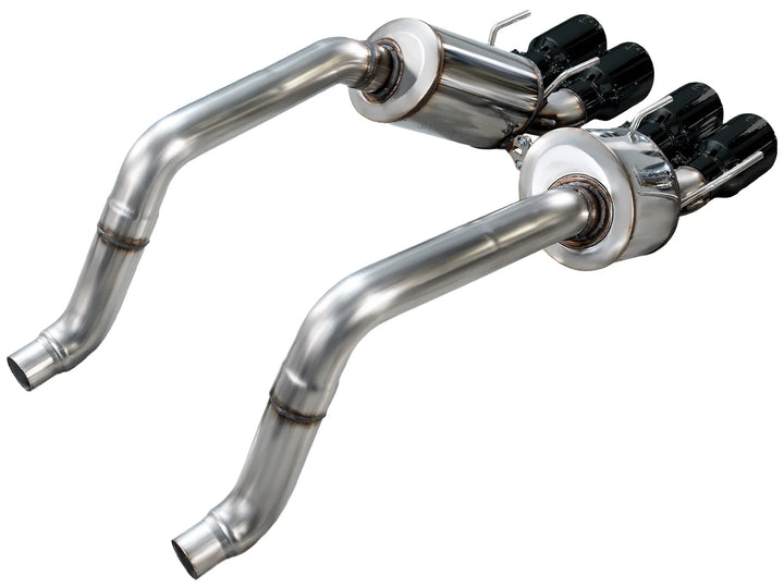 AWE 3015-43660 Touring axle-back with Diamond Black tips for C6 Corvette Base