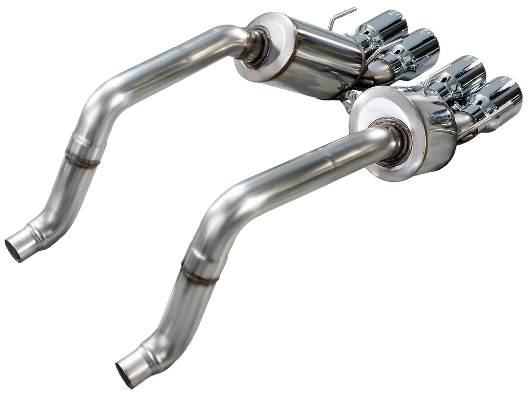 AWE Touring Edition axle-back with chrome tips for 2006 C6 Corvette Base LS2