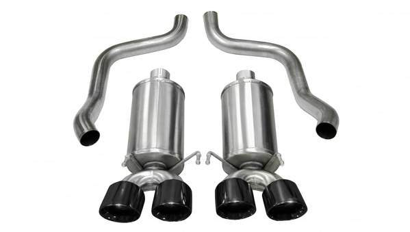 CORSA 14470BLK Xtreme axle-back exhaust kit for 2008–2013 C6 Corvette LS3.