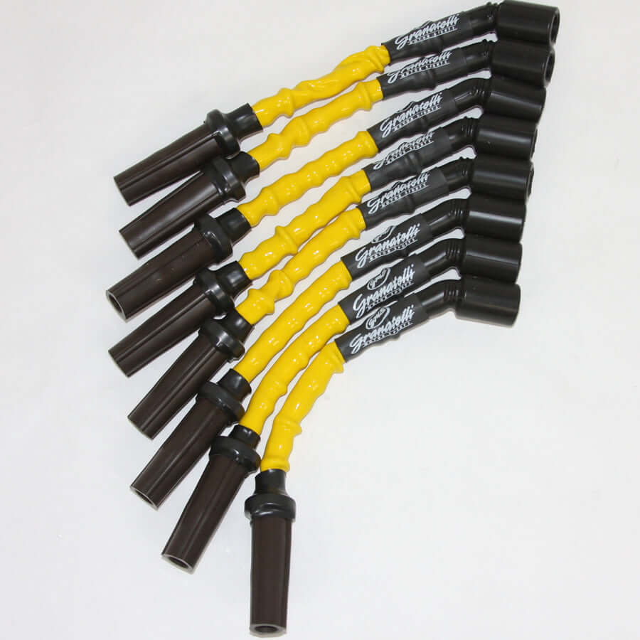Granatelli high-temp Yellow spark plug wires 28-1811HTY for C6 Corvette LS2 LS3 LS7 LS9