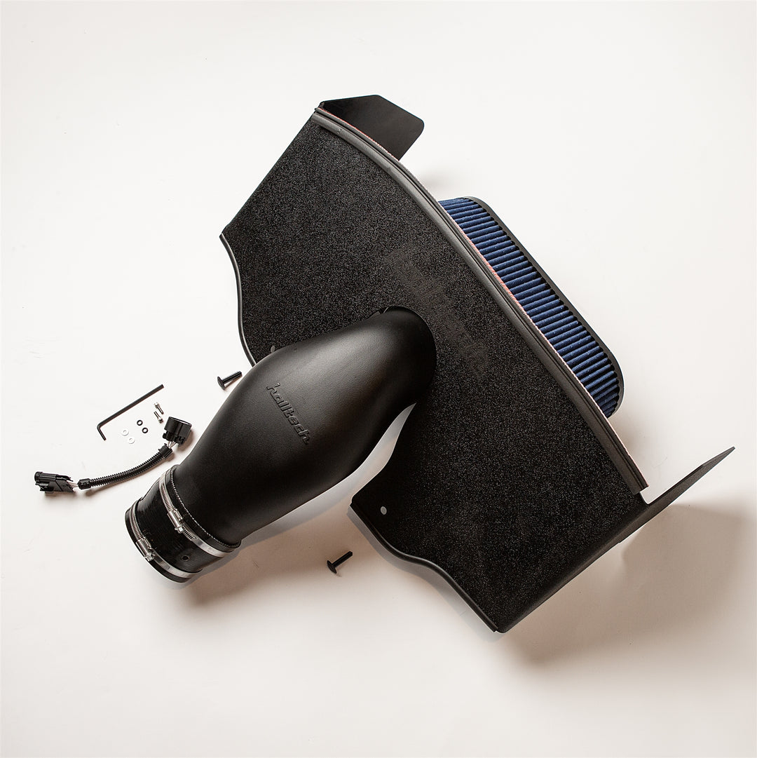 Halltech Killer Bee MF103 intake airbridge and MAF housing for 2006–2013 C6 Corvette LS3 and LS7.