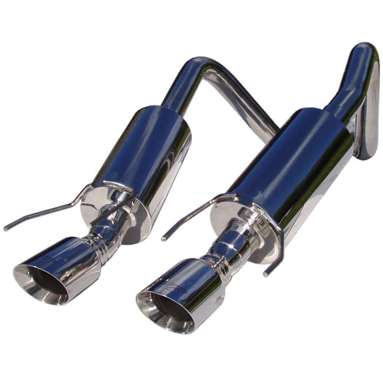 MBRP S7000304 round tip axle-back exhaust for 2005–2008 C6 Corvette