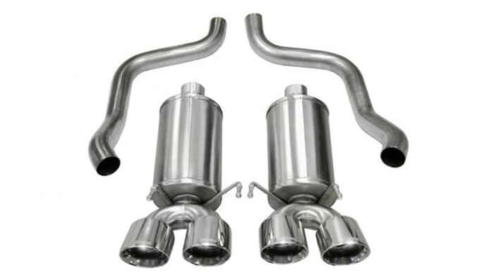 CORSA Xtreme axle-back exhaust system 21077 for C6 Corvette Z06