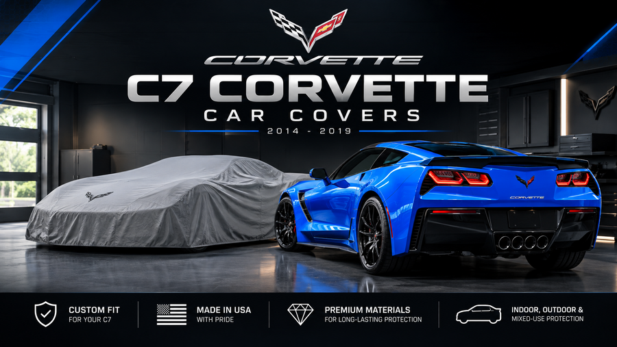 2014-2019 C7 Corvette Indoor and Outdoor Car Covers