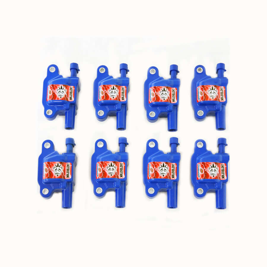 Granatelli 85KV blue Malevolent coil packs 28-0514-CPBM for C7 Corvette LT1 and LT4