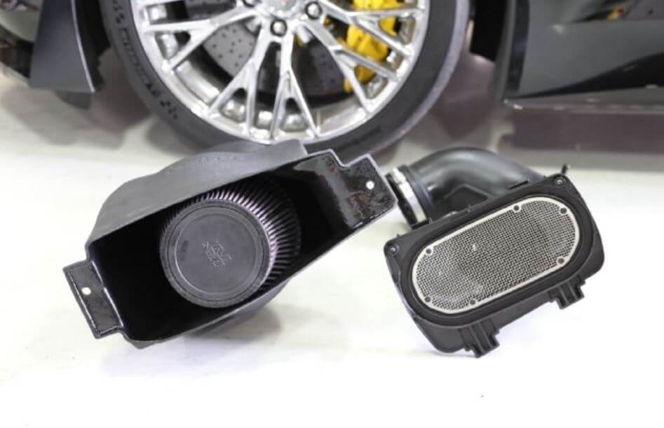 Halltech STR intake filter and screen for 2017–2019 C7 Corvette Grand Sport LT1