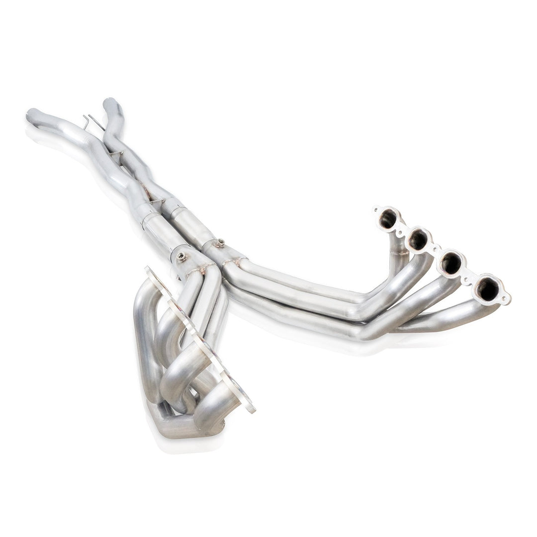 Stainless Works C7188CAT 1-7/8 long tube headers kit for 2016 C7 Corvette Stingray LT1 with catted X-pipe
