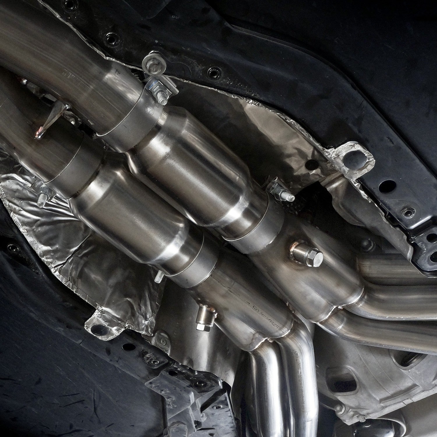 Stainless Works C72CAT 2in Long Tube Headers – C7 Z06 (2015–2019)