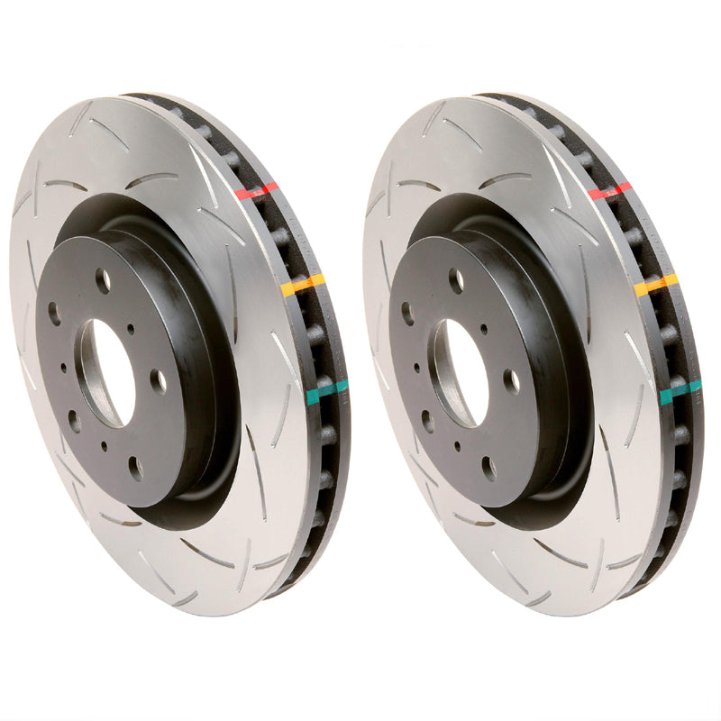 Pair of DBA 4000 Series T3 front brake rotors for C7 Corvette Stingray