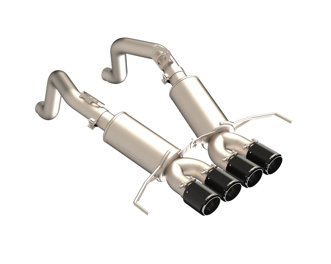 MBRP S70303CF ARMOR Pro Street Profile axle-back exhaust for C7 Corvette Stingray