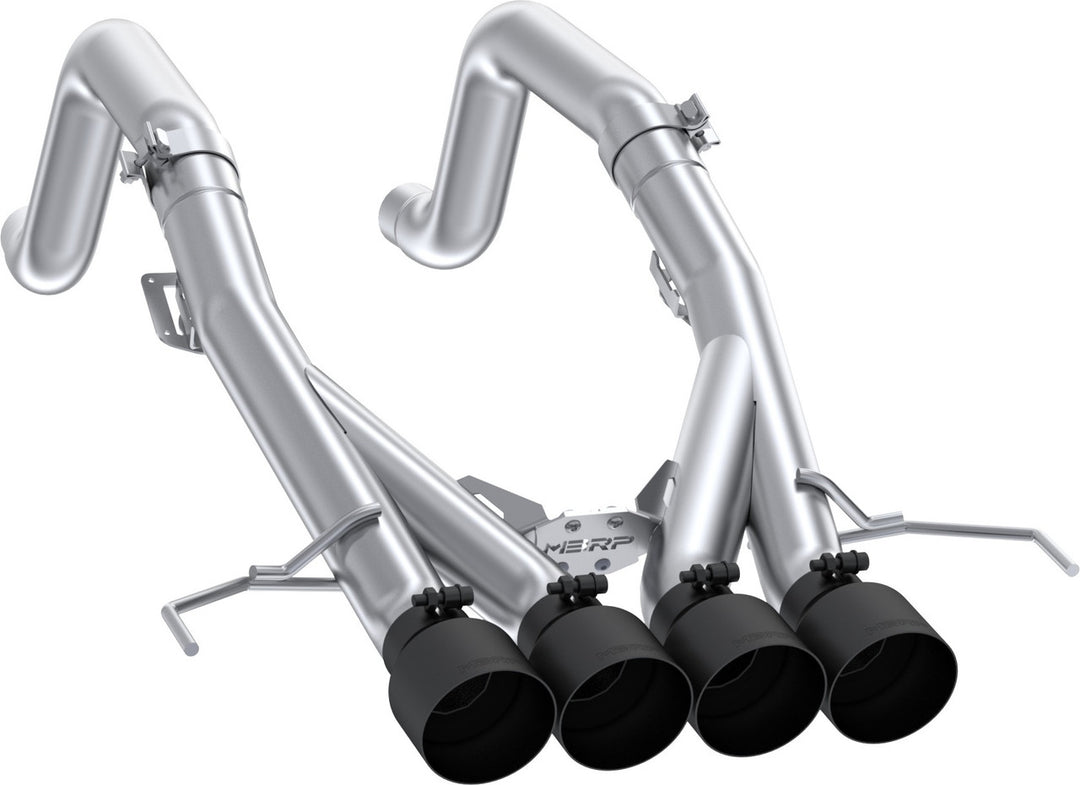 MBRP S7008304BT straight pipe exhaust for C7 Corvette Z06