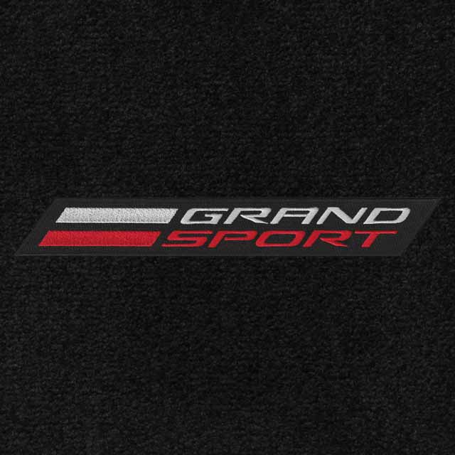 C7 Grand Sport Lloyd Mats Velourtex single logo with Grand Sport emblem