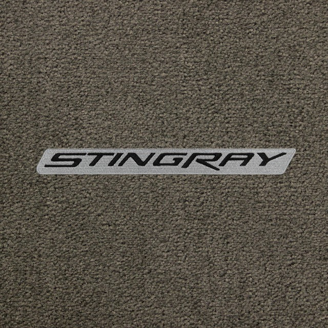 C7 Stingray Lloyd Mats Luxe single logo with black Stingray script