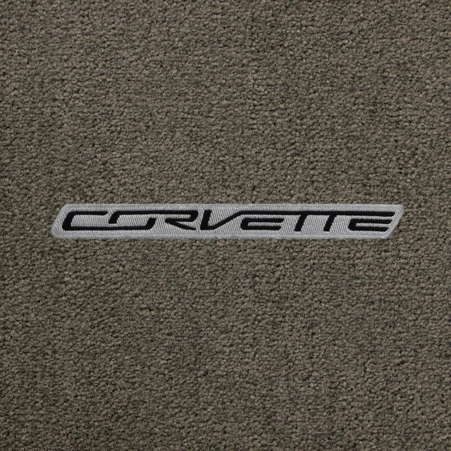 C7 Corvette Z06 Lloyd Mats Luxe single logo with black Corvette script