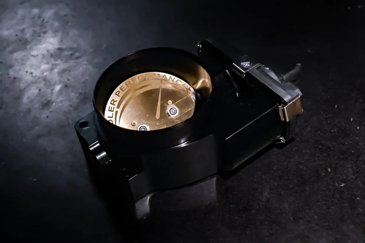 Black anodized Soler 92mm throttle body SE8223-92 for C7 Z06 LT4 and C7 Stingray LT1 applications