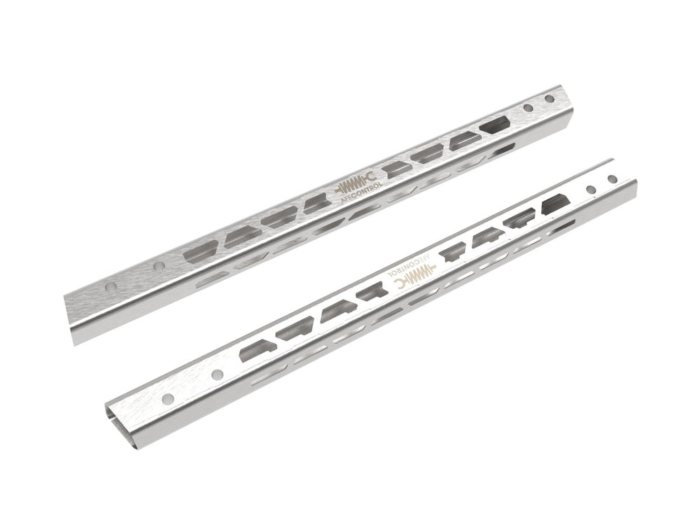 aFe CONTROL 304 stainless rear strut brace detail for 2020-2026 C8 Corvette