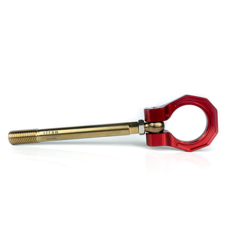 C8 Corvette AMT Motorsport Titan Tow Hook shown in an alternate detailed product view