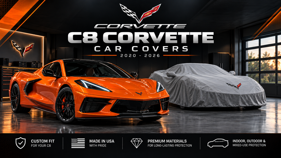 C8 Corvette Indoor and Outdoor Car Covers