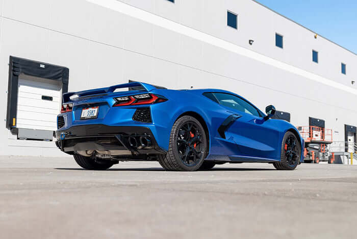 c8 corvette stingray 21108 cat back exhaust 