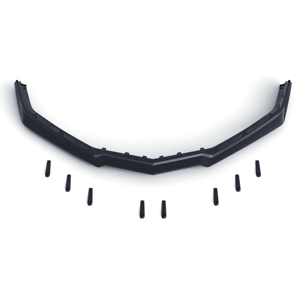C8 Corvette E-Ray Z07-style front splitter by ACS Composite, Carbon Flash finish, 2024–2026 fitment.