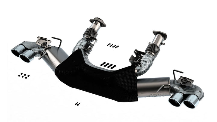 Borla ATAK 140839 cat-back exhaust, T-304 stainless with a dual split rear exit, for the 2027 C8 Corvette Grand Sport