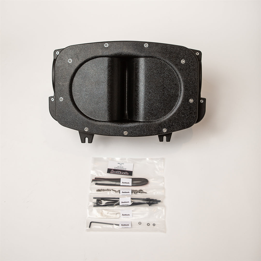 Halltech Hornet carbon fiber intake tube for 2020–2026 C8 Corvette Stingray LT