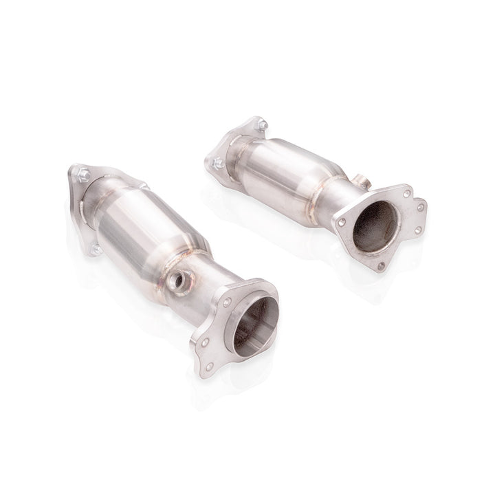 Stainless Works C8CATLDS high flow cats mid-pipe kit for 2020–2026 C8 Corvette Stingray and E-Ray LT2 6.2L