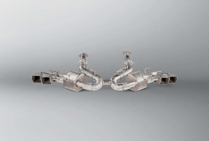 Akrapovic S-CO/TI/3 titanium exhaust for C8 Corvette Stingray
