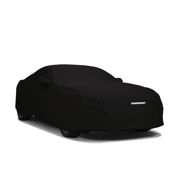 Covercraft Ultra’tect cover on a representative covered car, not an E-Ray fitment photograph