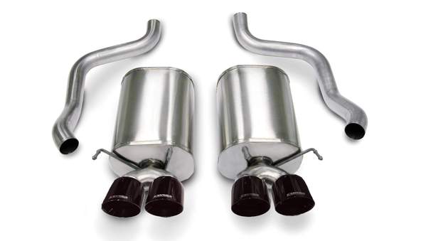 CORSA 14108BLK Sport axle-back exhaust for 2008–2013 C6 Corvette LS3