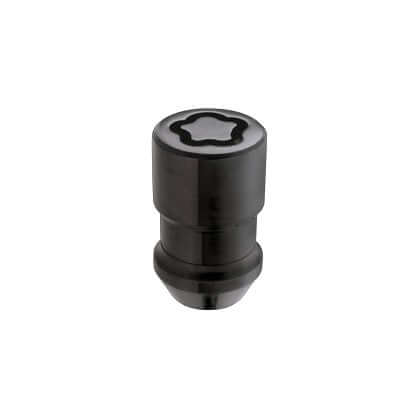 Corvette McGard 24026 black wheel locks with M12 x 1.5 thread