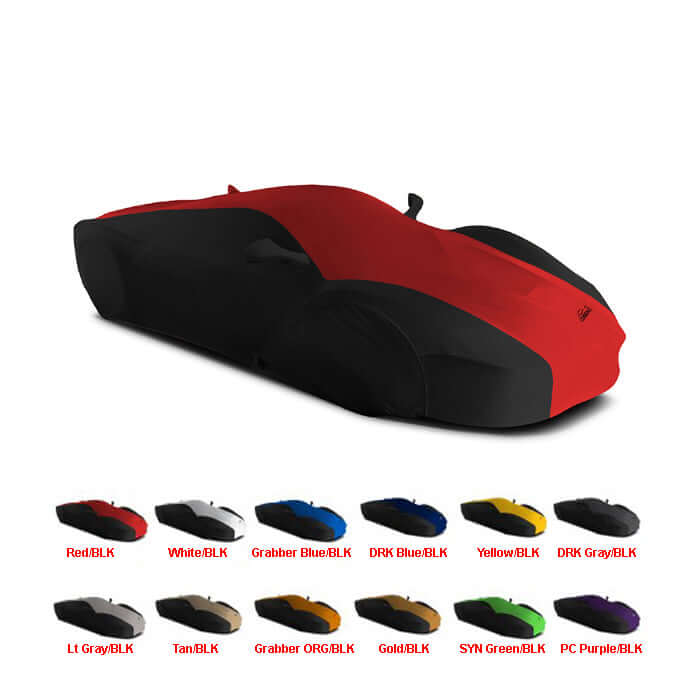 Coverking Satin Stretch 2 Tone car cover for 2020-2026 C8 Corvette Stingray
