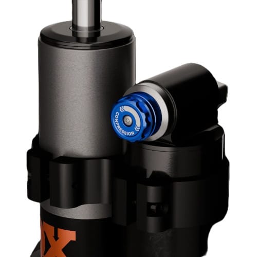 FOX 883-31-000 compression adjuster close-up for C7 Corvette Performance ELITE adjustable shocks