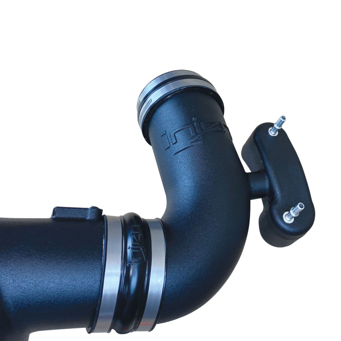 Injen EVO7202 roto-molded intake tube with crankcase fittings, silicone couplers, and clamps