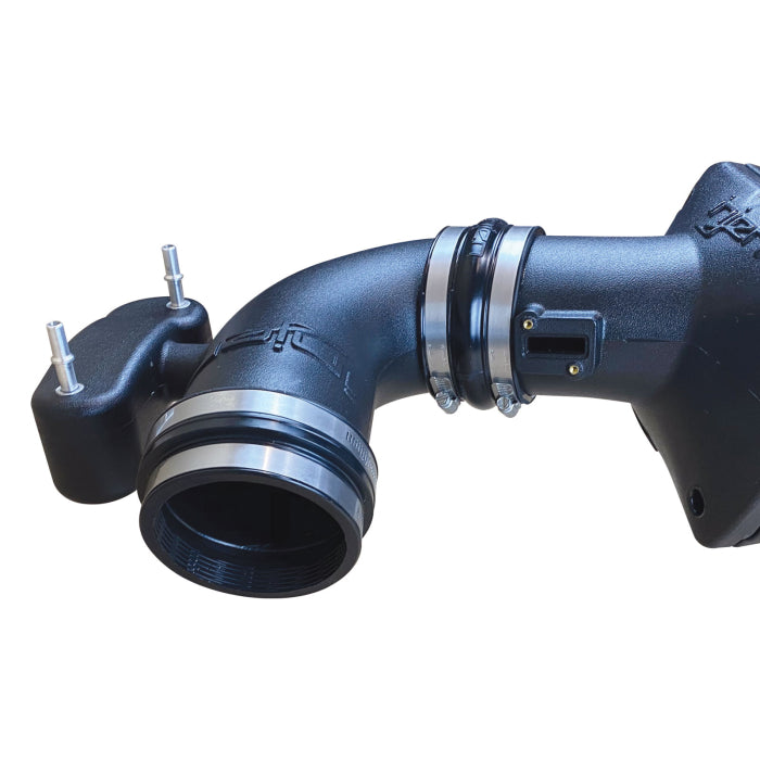 Injen EVO7202 cold air intake installed in a C7 Corvette Stingray LT1 engine bay