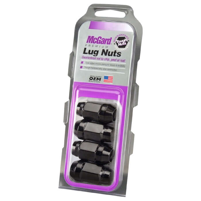 McGard 64015 black bulge lug nuts pack of 4 for C6 Corvette