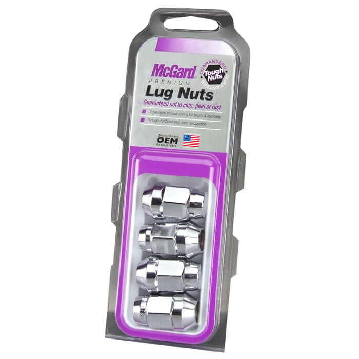 McGard 64012 chrome bulge lug nuts pack of 4 for C7 Corvette