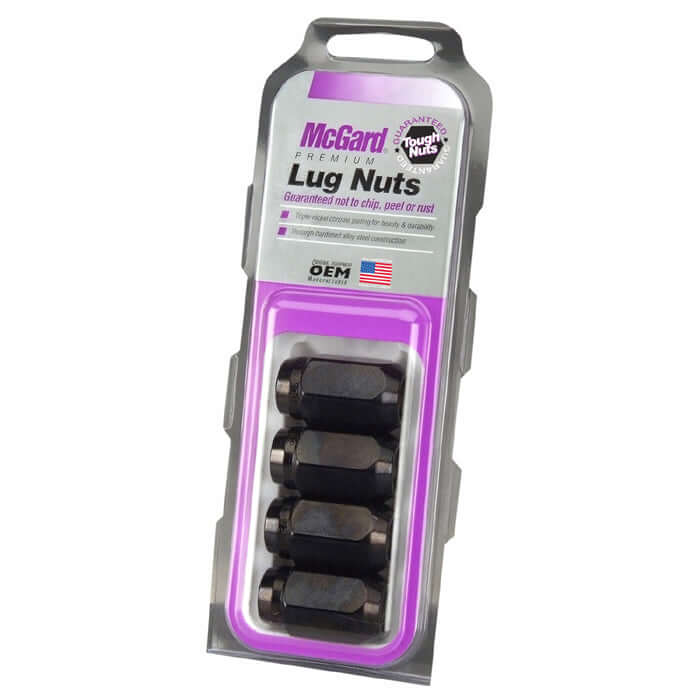 McGard 64072 black lug nuts pack of 4 for C8 Corvette