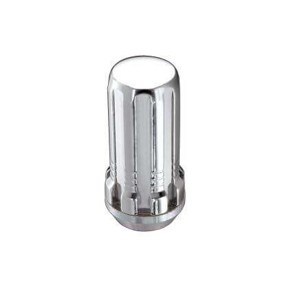 McGard chrome SplineDrive M12 x 1.5 cone seat lug nuts for C5 C6 and C7 Corvette