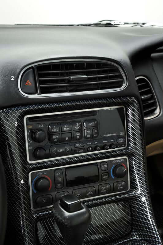 031031 c5 corvette dash trim kit