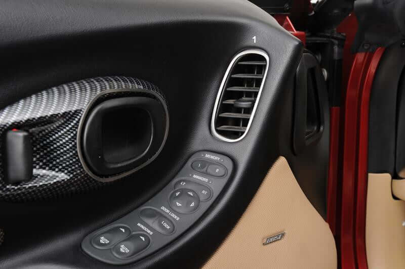 031031 stainless steel dash trim kit