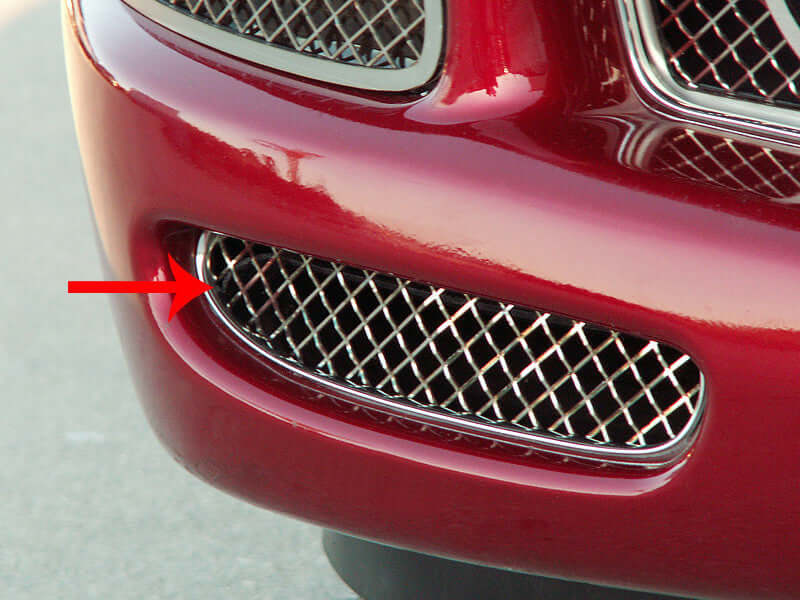 032023 C5 Corvette Laser Mesh Brake Duct Grilles