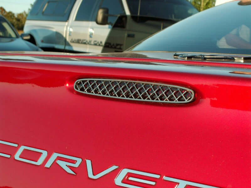 032028 C5 Corvette 5th Brake Light Trim - Laser Mesh