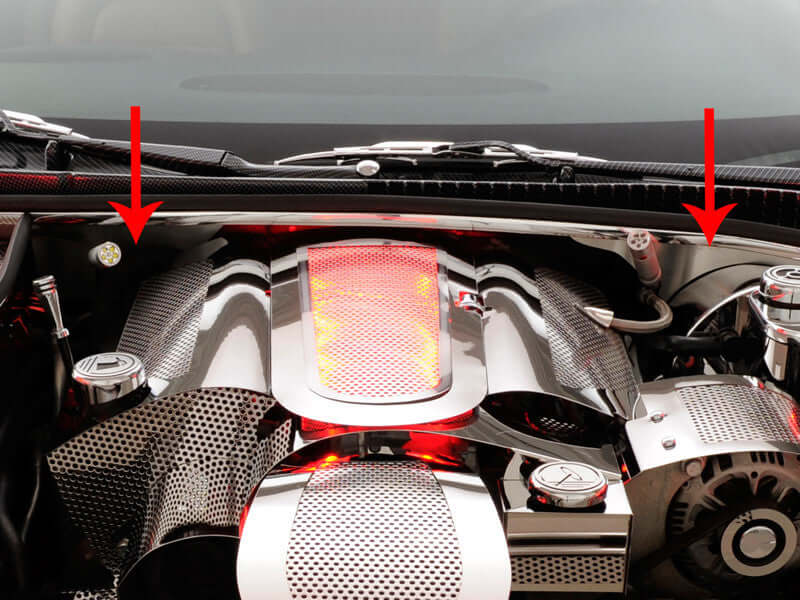 033060 C5 Corvette Fire Wall Cover