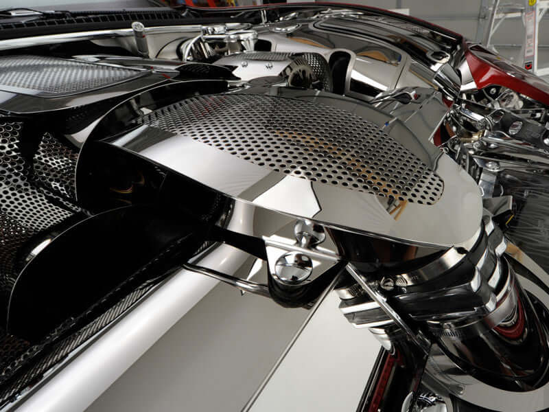 033067 C5 Corvette Perforated Air Bridge Cover