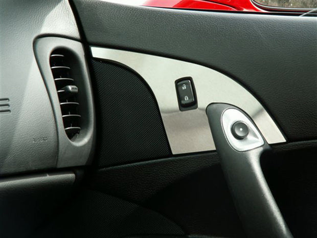 041022 C6 Corvette Door Lock Trim Plates - non Button Option
