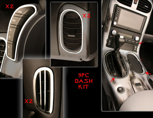 041041 C6 Corvette Dash Trim Kit